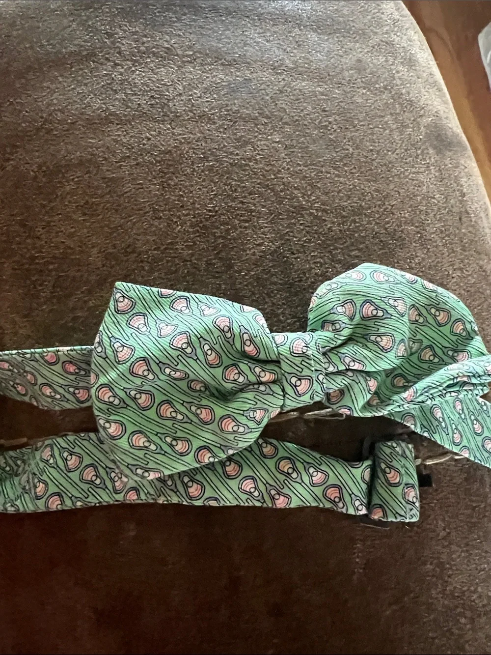 Vineyard Vines Mint Green and Pink Paisley Kids Tie